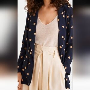 NWOT MNG Navy Blazer, Size M